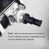 imageSolomark Cheshire Collimating Eyepiece Metal Body with Crosshair 125 Inch Fitting Short