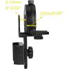 imageSOLOMARK Cellphone Mount for Vortex Bushnell Celestron Barska Spotting Scope Big Eyepiece Work with Binoculars Monocular Spotting Scope Telescope for Almost SmartphoneCellphone mount for big eyepiece