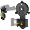 imageSOLOMARK Cellphone Mount for Vortex Bushnell Celestron Barska Spotting Scope Big Eyepiece Work with Binoculars Monocular Spotting Scope Telescope for Almost SmartphoneCellphone mount for big eyepiece