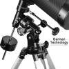imageTelescope 130EQ Newtonian Reflector Telescopes for Adults Professional Telescopes for Adults Astronomy Comes with 15X Barlow Lens Smartphone Adapter ampamp 13 T Moon Filter130EQ