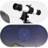 imageTelescope Telescopes for Adults 70mm Aperture 400mm Focal Length Telescopes for Adults Astronomy Travel Refractor Telescope with Carry Bag Gift for Kids