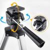 imageTelescopes for Adults 70mm Aperture 400mm AZ Mount Astronomical Refractor Portable Telescope for Kids and Beginners with Backpack to Travel and View Moon White