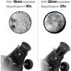 imageTelescope 114AZ Newtonian Reflector Telescope for Astronomy Adults Great Astronomy Gift for Kids Adults Comes with Cellphone Adapter ampamp 125 Inch 13 T Moon Filter