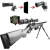 imageSOLOMARK Rifle Scope Smartphone Adapter Quick Telescopic Focus Adjuster and Wrap Gun Scope Out Diameter of Eyepiece Within 3746mm Adapter Record Hunting Moment by Phone