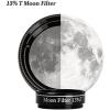 image125Inch Telescope Accessory Kits  2 PLOSSL Eyepieces of Different Specifications a 13 Transmission Moon Filter and a Cellphone Adapter with 15X Barlow Lens Cellphone Adapter