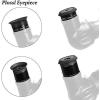 image125Inch Telescope Accessory Kits  2 PLOSSL Eyepieces of Different Specifications a 13 Transmission Moon Filter and a Cellphone Adapter with 15X Barlow Lens Cellphone Adapter